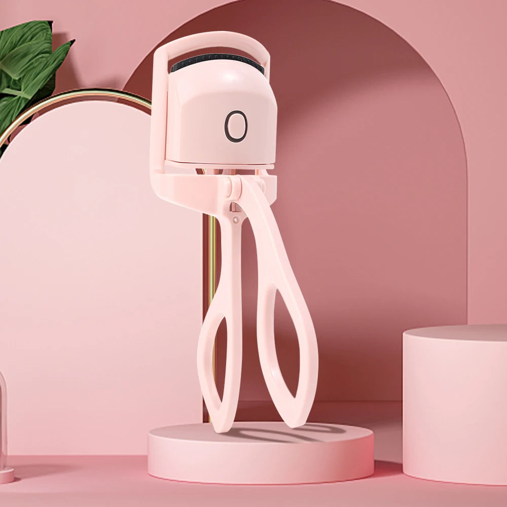 Eyelash curler fashion electric eyelash curler USB fast heating long-lasting curling eyelashes electric comb eyelash curler